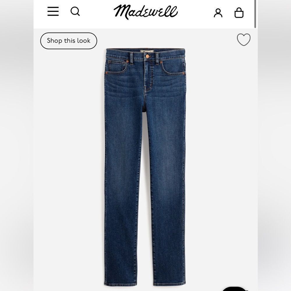 Madewell 32 P stove pie jeans